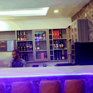 The bar at Rownez Resort