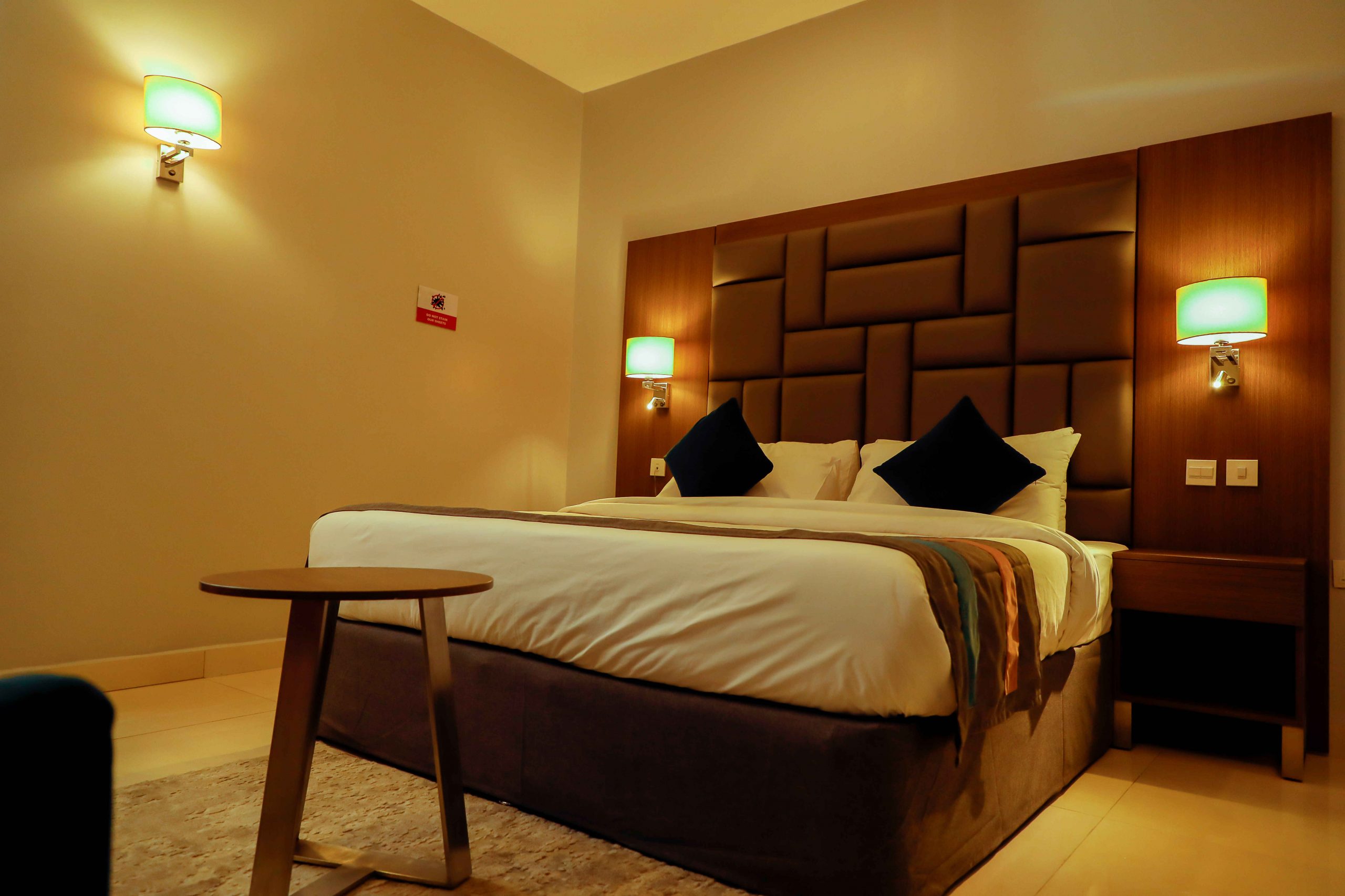 In-room facilities at Rownez Resort