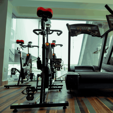 The fitness centre